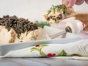 Dill Salmon Mousse recipe image. inthekitch.net