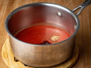 How to Make Ketchup - Step 2 Tomato Paste - inthekitch.net