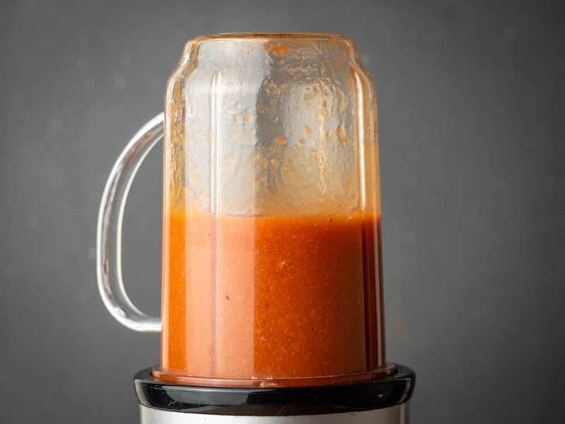 How to Make Ketchup - Step 4 Blended - inthekitch.net