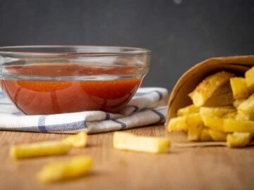 How to Make Ketchup - Step 6 image of ketchup and fries - inthekitch.net