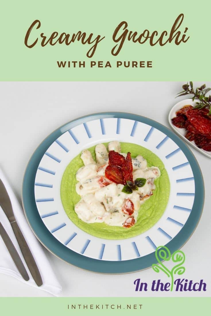 Creamy Gnocchi with Pea Puree Creamy Gnocchi with Pea Puree
