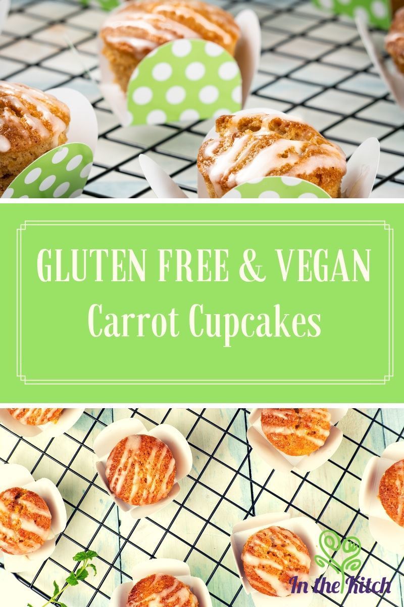 Gluten Free & Vegan Carrot Cupcakes Gluten Free & Vegan Carrot Cupcakes