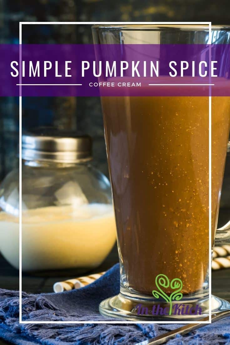 Simple Pumpkin Spice Coffee Cream Simple Pumpkin Spice Coffee Cream