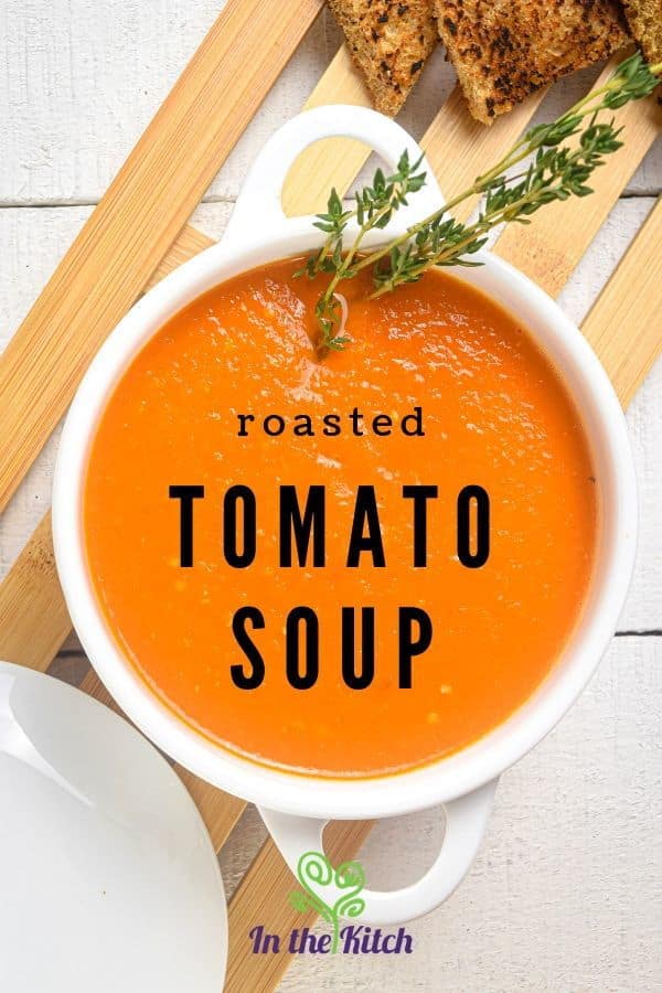 Immersion Blender Roasted Tomato Soup — Y Delicacies