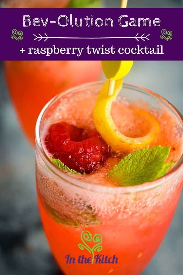 Bev-Olution Game Cocktail_ Raspberry Twist
