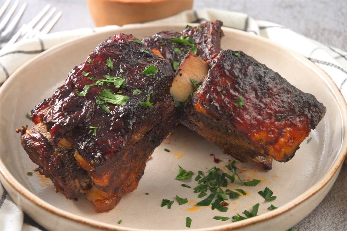 Bison Short Ribs In the Kitch