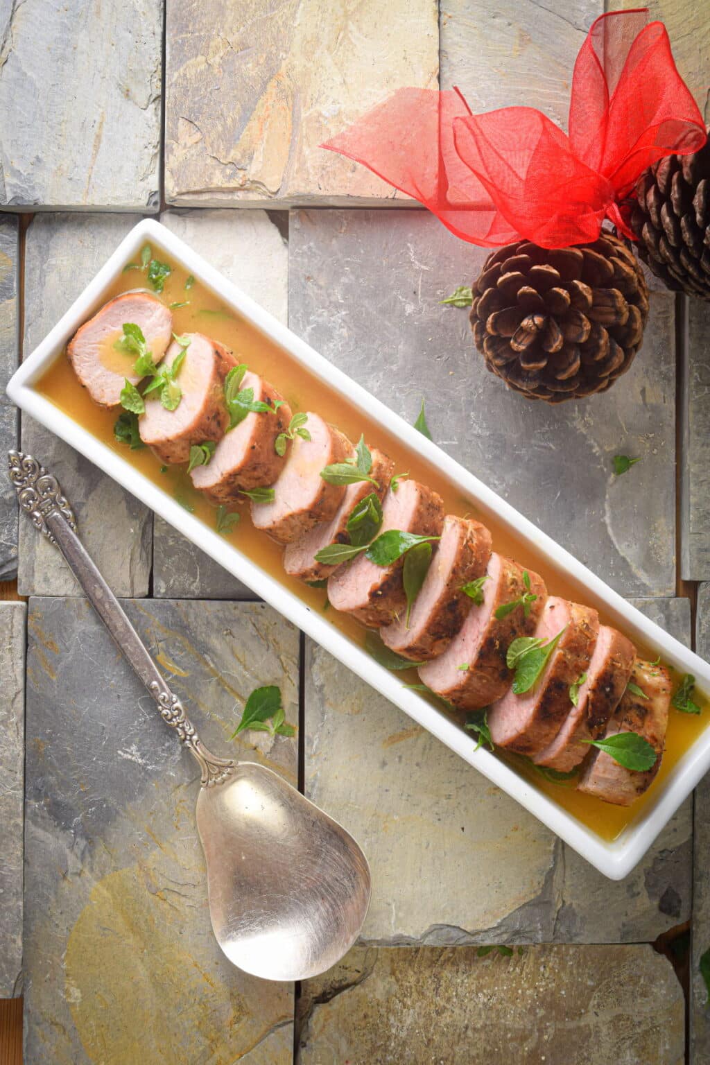 Electric Skillet Pork Tenderloin with White Wine Sauce In the Kitch