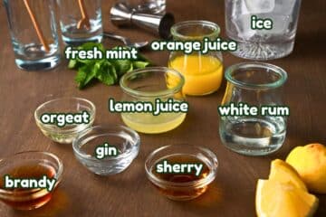 Fog Cutter Cocktail - In the Kitch