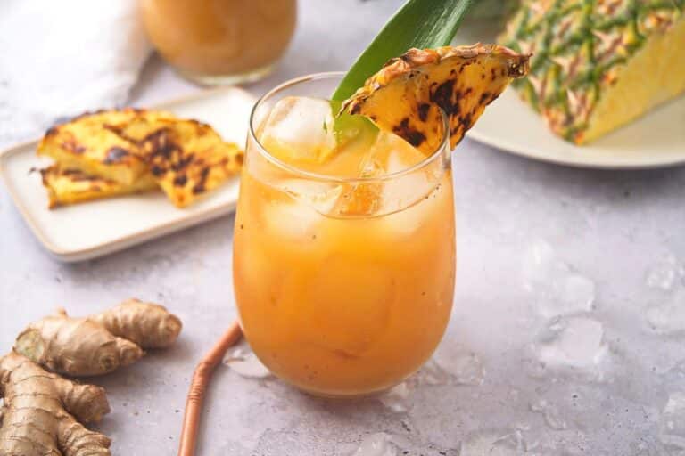 Grilled Pineapple Juice In the Kitch