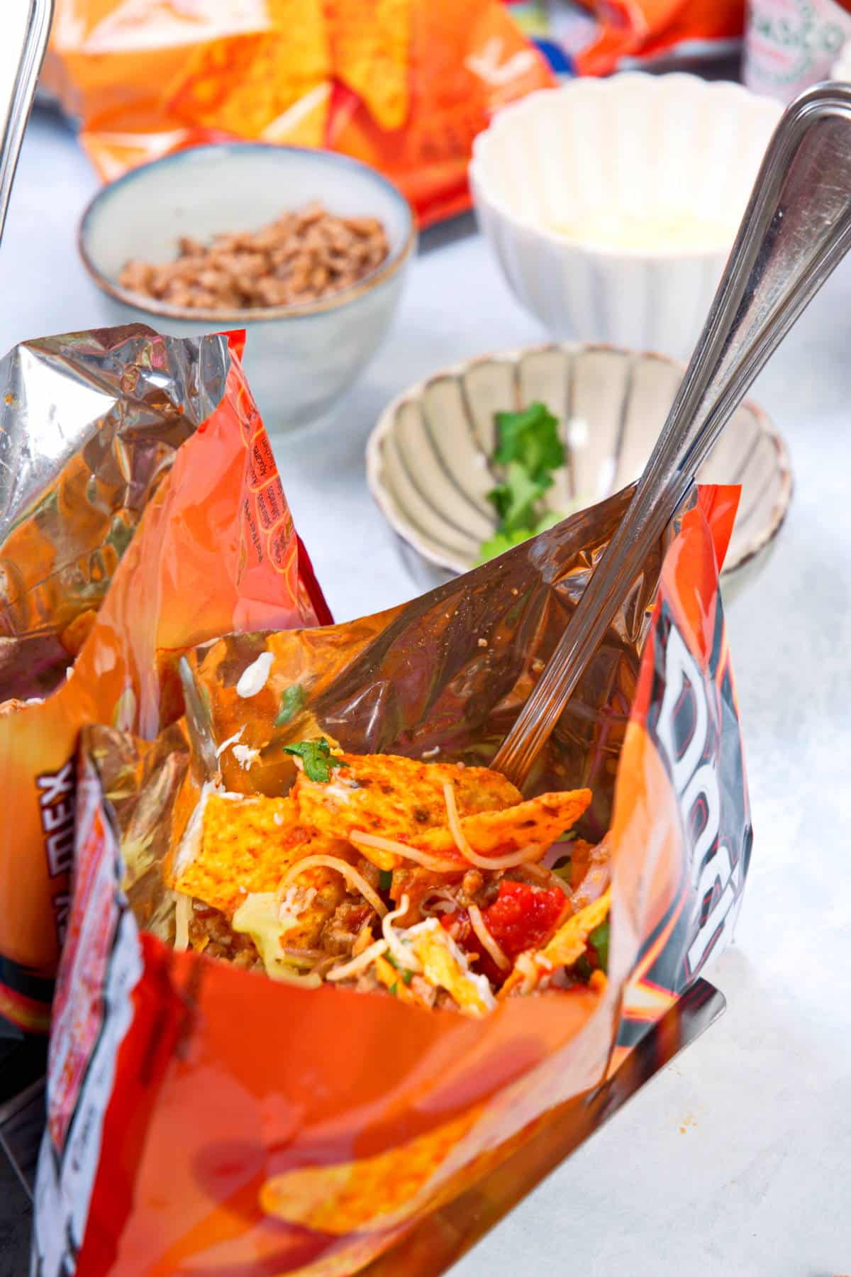 How to Make Walking Tacos aka Taco in a Bag In the Kitch