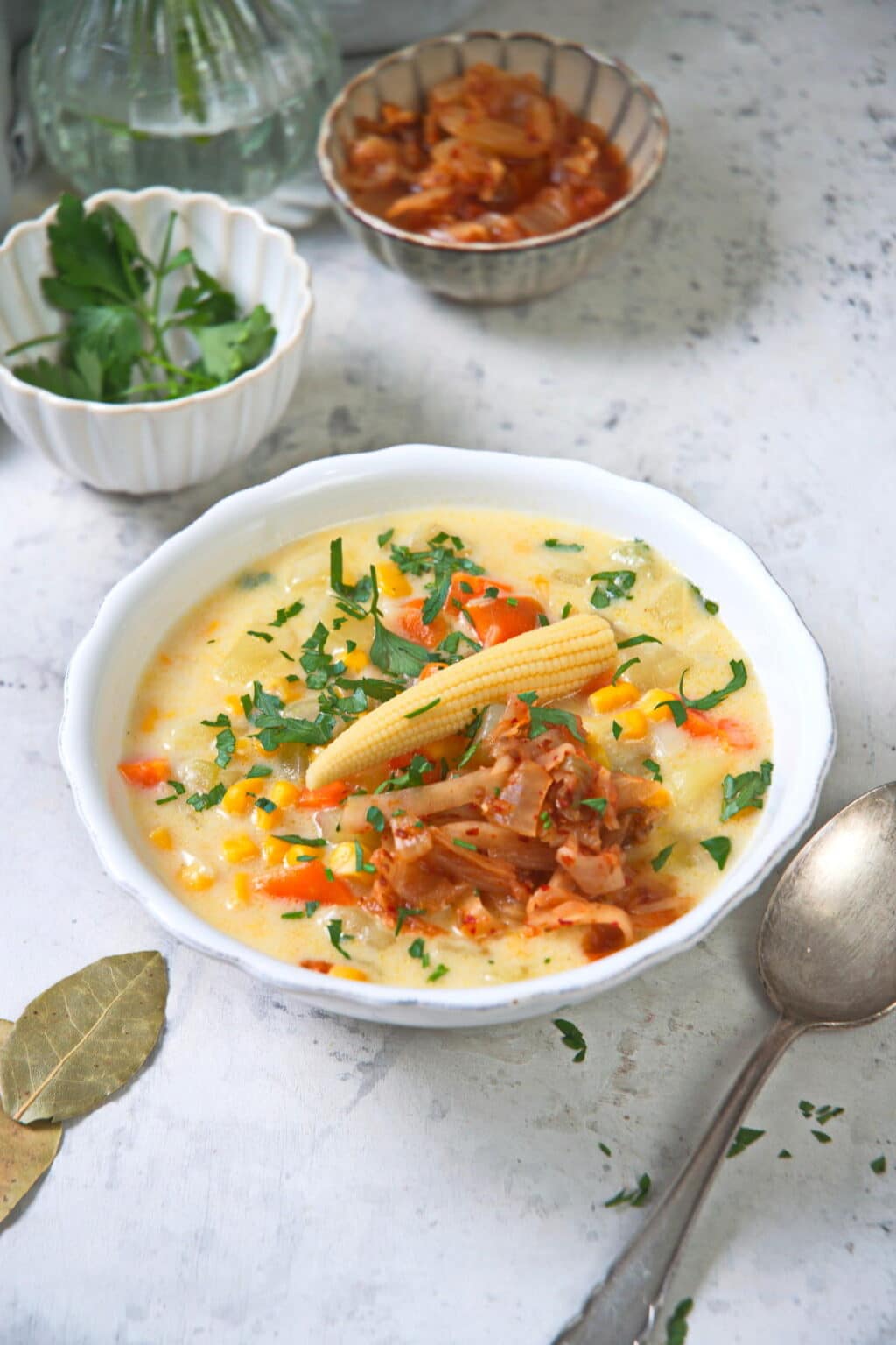 Kimchi Chowder - In the Kitch