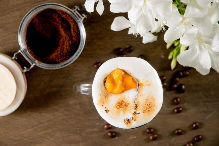 Toasted Marshmallow Pumpkin Latte In the Kitch