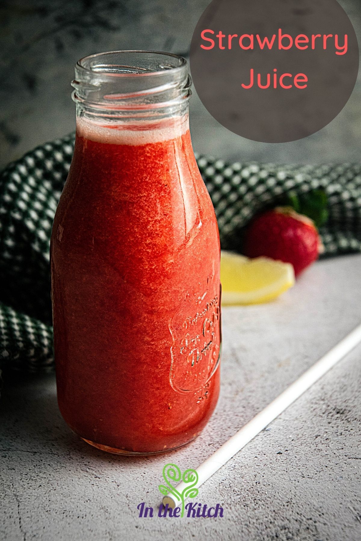 Strawberry Juice In the Kitch