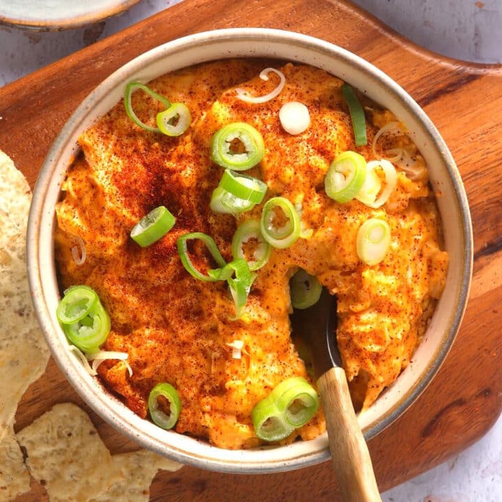 Easy Slow Cooker Buffalo Chicken Dip In the Kitch