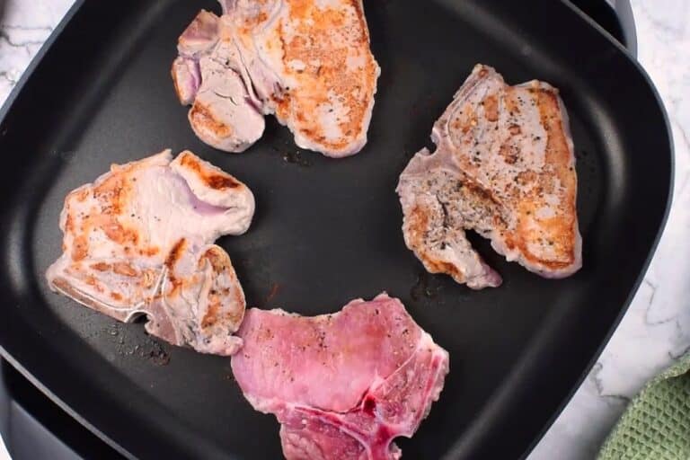 Electric Skillet Pork Chops In the Kitch