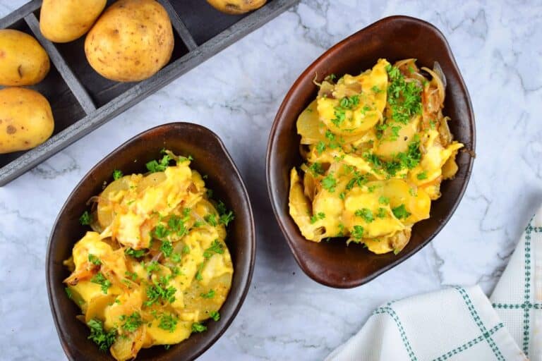 Electric Skillet Scalloped Potatoes In the Kitch
