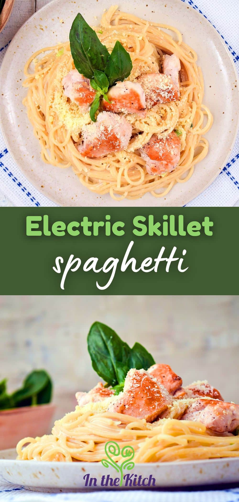 Electric Skillet Spaghetti In the Kitch