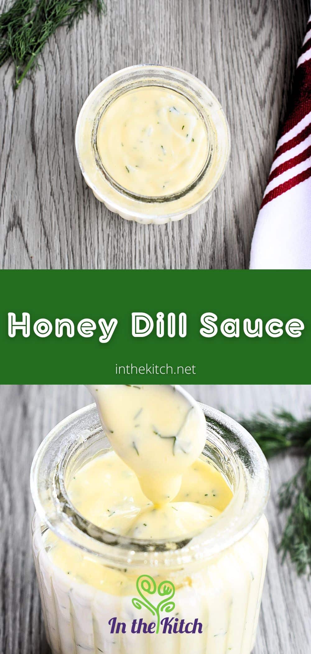 Simple HoneyDill Sauce In the Kitch