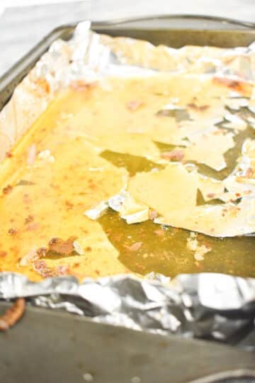 Grease on foil-lined baking sheet.