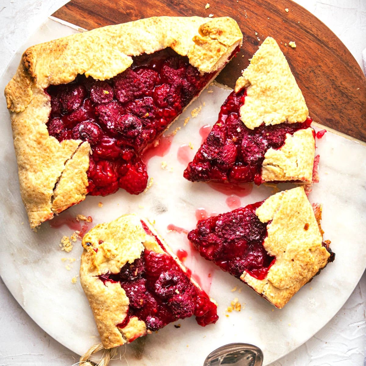 Raspberry Galette - In the Kitch