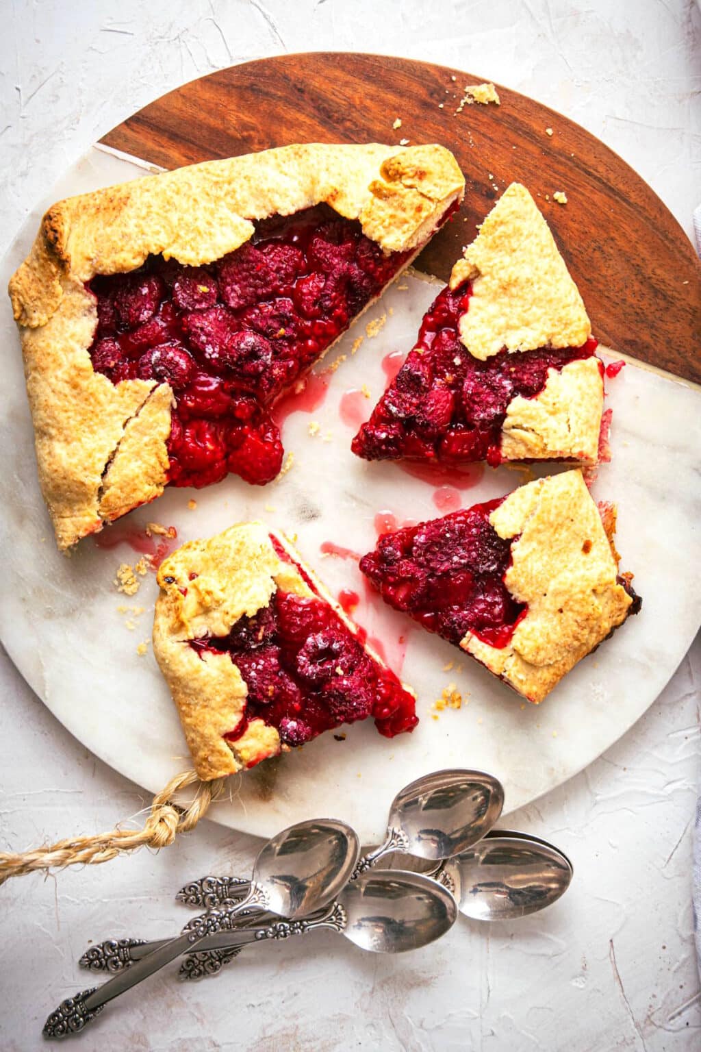 Raspberry Galette - In the Kitch